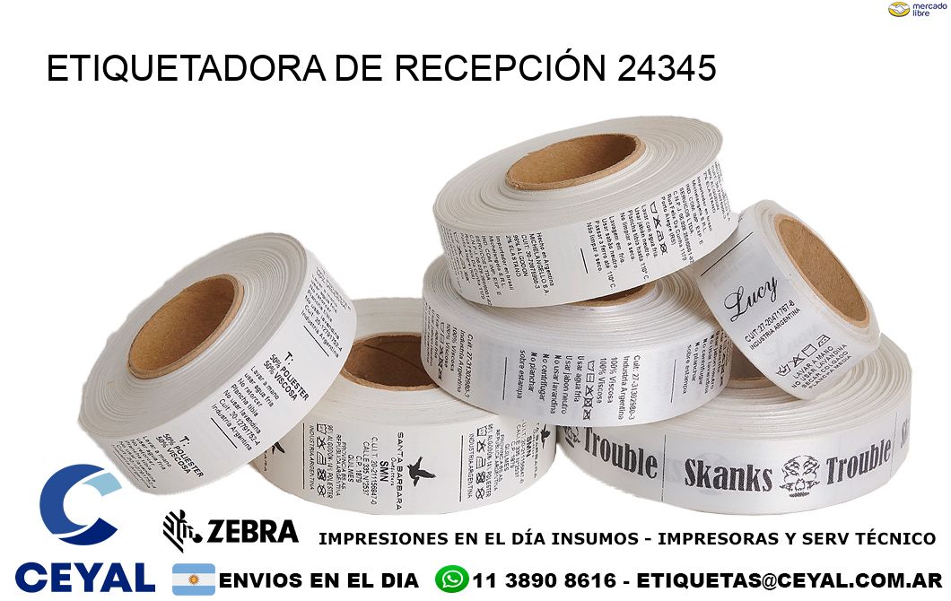 ETIQUETADORA DE RECEPCIÓN 24345