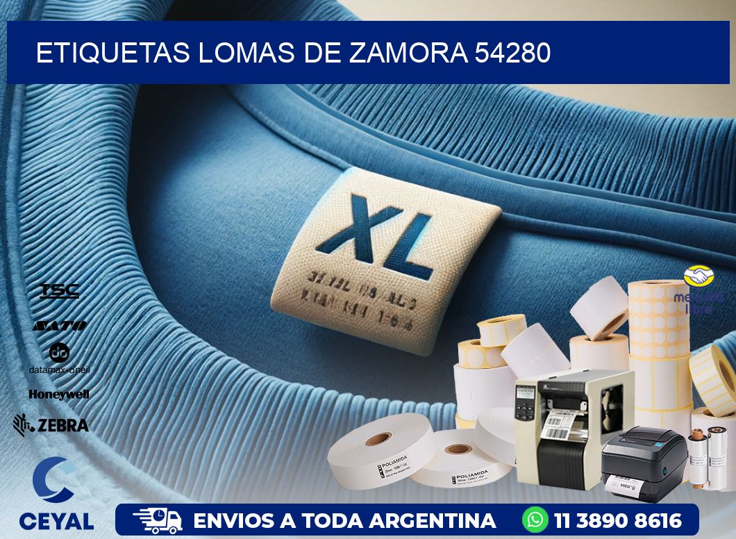 ETIQUETAS LOMAS DE ZAMORA 54280