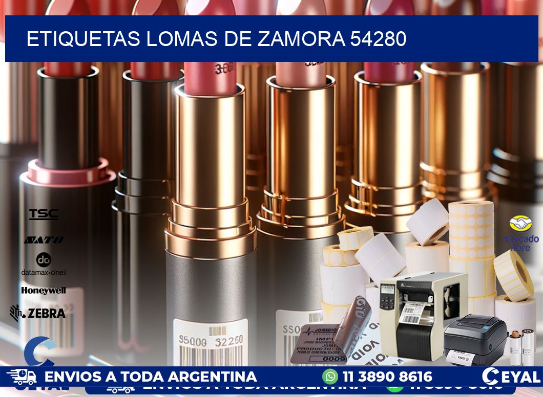 ETIQUETAS LOMAS DE ZAMORA 54280