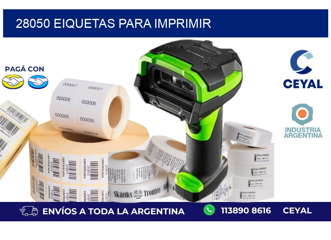 28050 EIQUETAS PARA IMPRIMIR