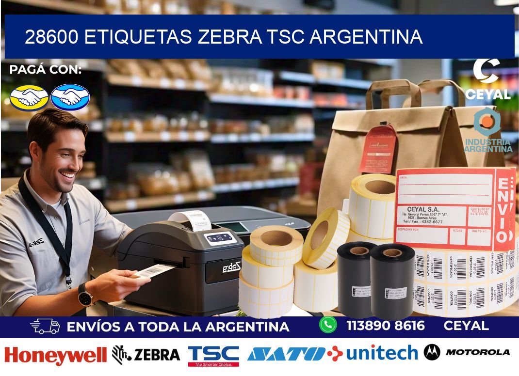 28600 etiquetas zebra tsc argentina