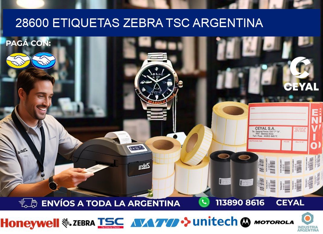 28600 etiquetas zebra tsc argentina