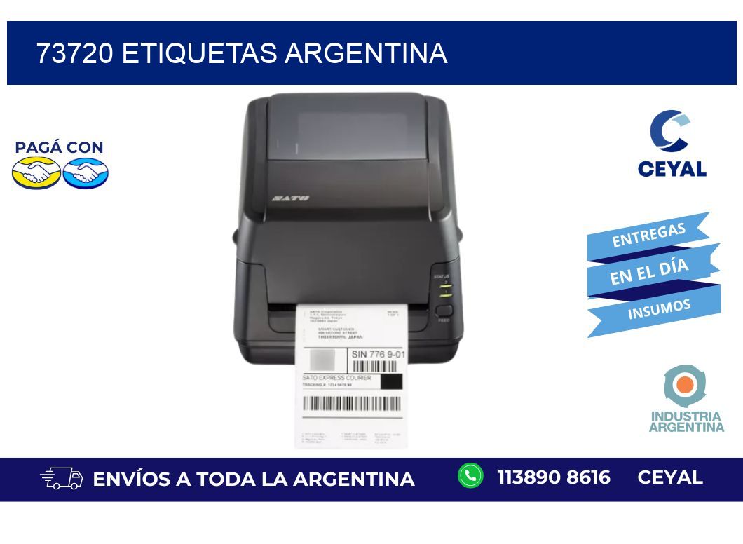73720 etiquetas argentina