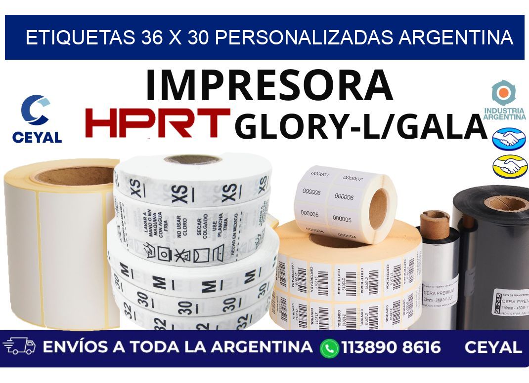 etiquetas 36 x 30 personalizadas argentina