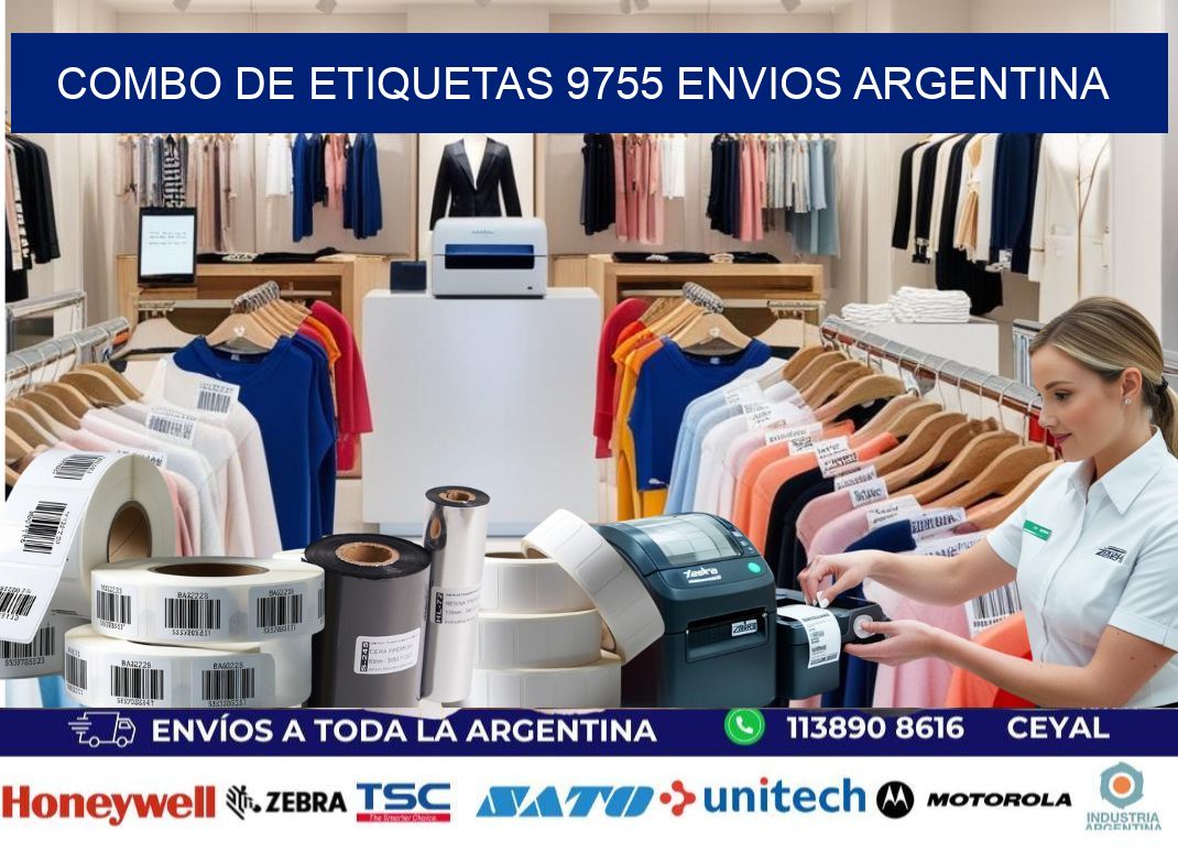 Combo de etiquetas 9755 ENVIOS ARGENTINA