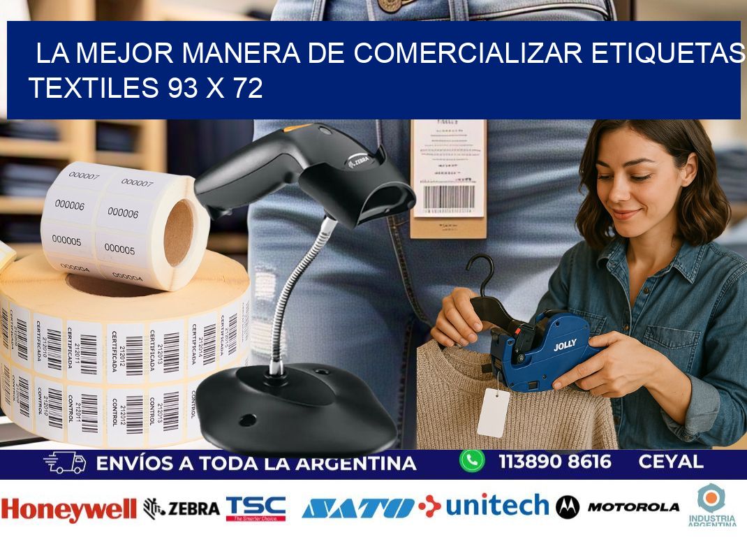 La Mejor Manera de Comercializar Etiquetas Textiles 93 x 72