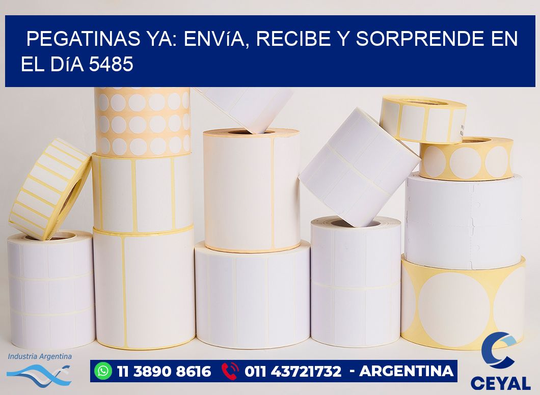 Pegatinas Ya: Envía, Recibe y Sorprende en el Día 5485
