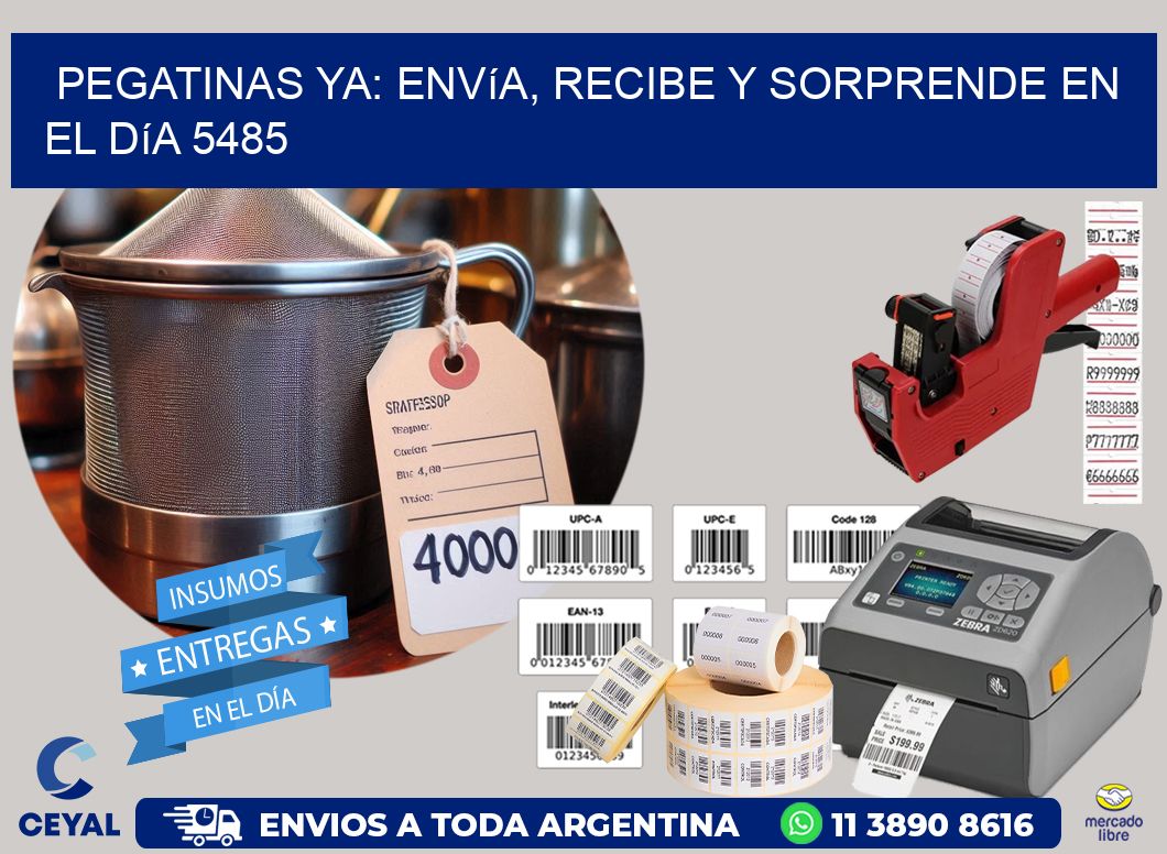 Pegatinas Ya: Envía, Recibe y Sorprende en el Día 5485