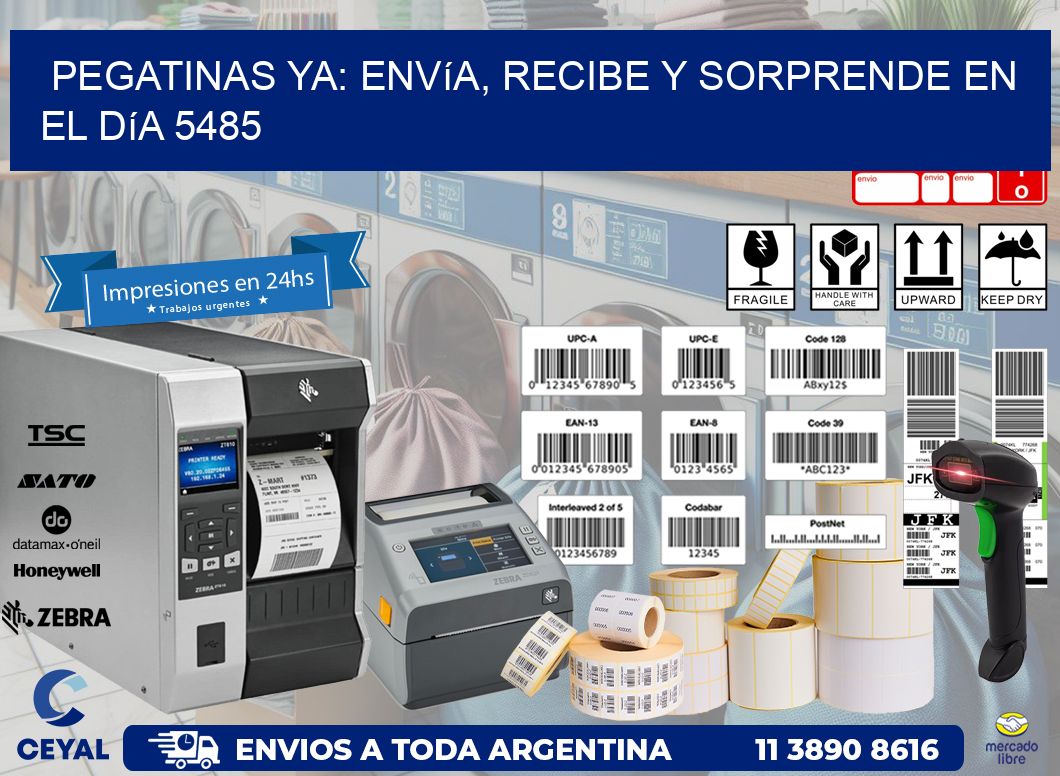 Pegatinas Ya: Envía, Recibe y Sorprende en el Día 5485