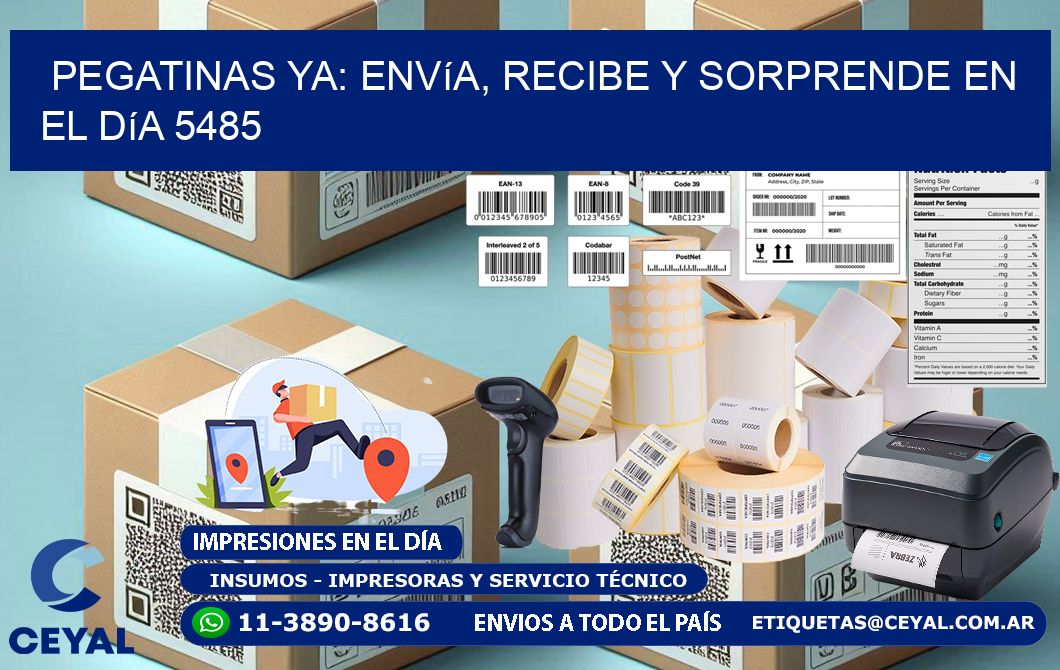 Pegatinas Ya: Envía, Recibe y Sorprende en el Día 5485