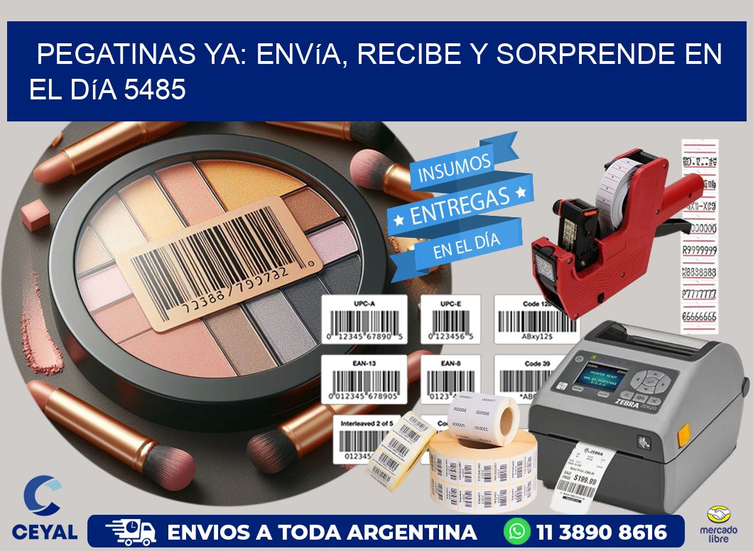 Pegatinas Ya: Envía, Recibe y Sorprende en el Día 5485