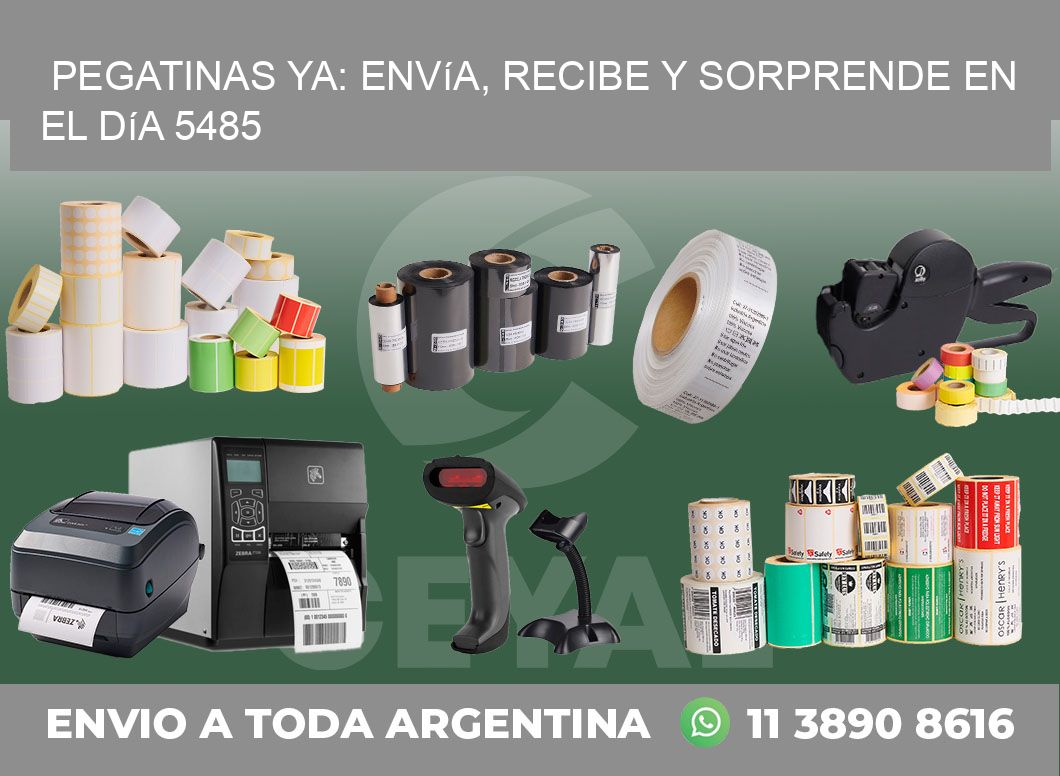 Pegatinas Ya: Envía, Recibe y Sorprende en el Día 5485