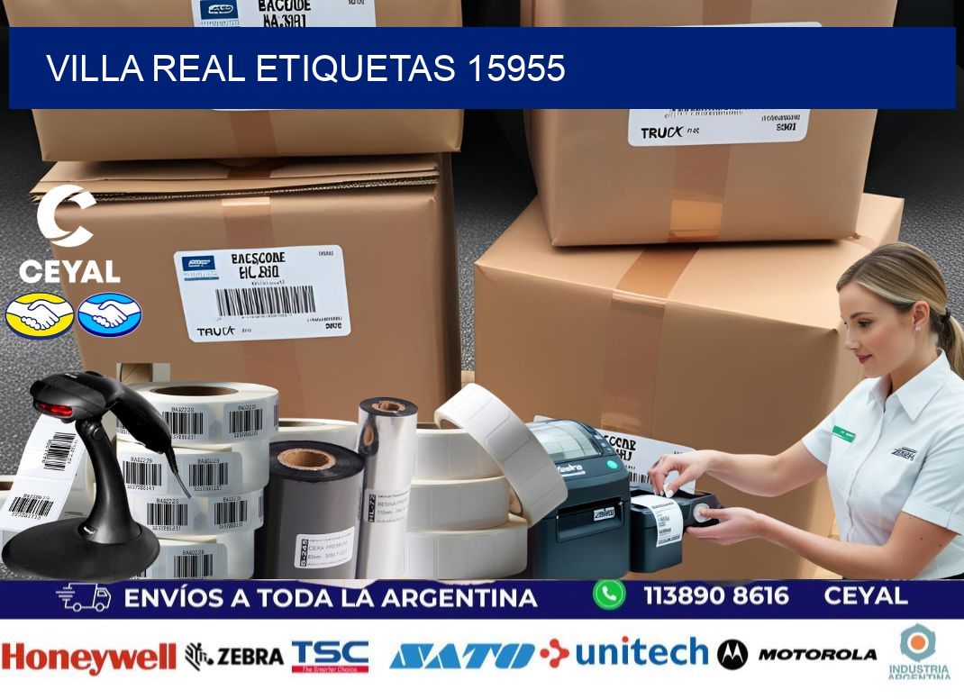 Villa Real etiquetas 15955