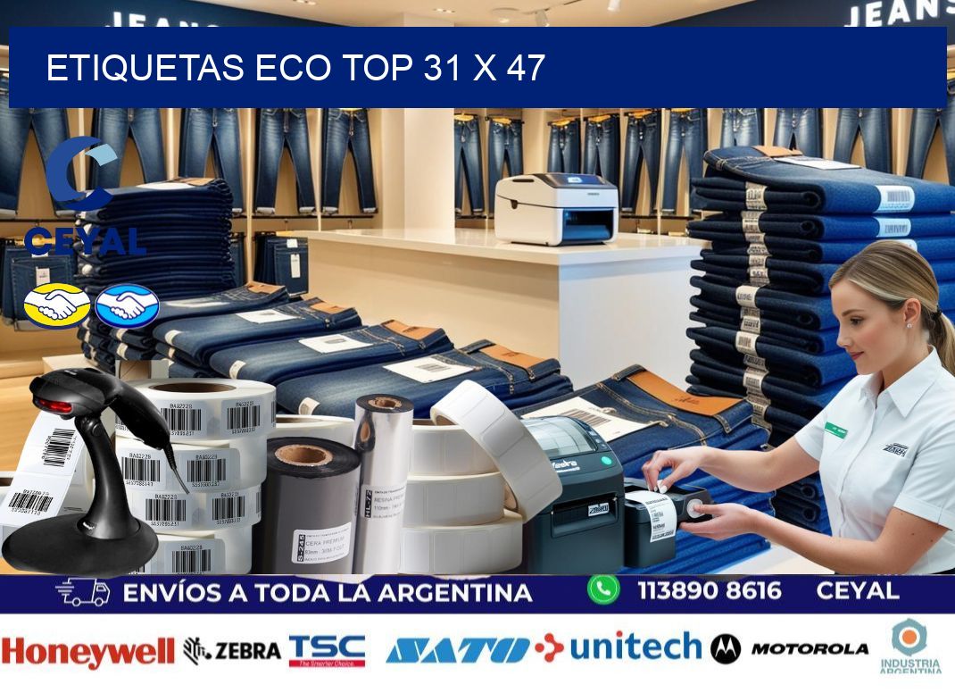 etiquetas eco top 31 x 47