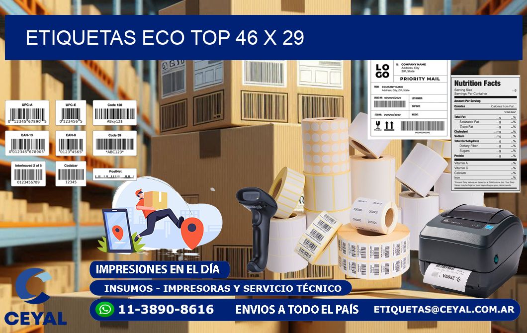 etiquetas eco top 46 x 29