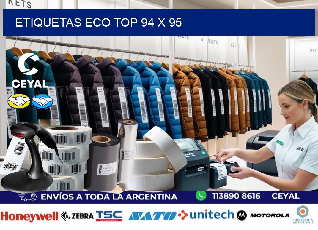 etiquetas eco top 94 x 95