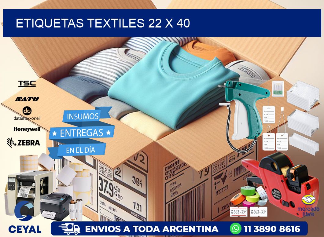 etiquetas textiles 22 x 40