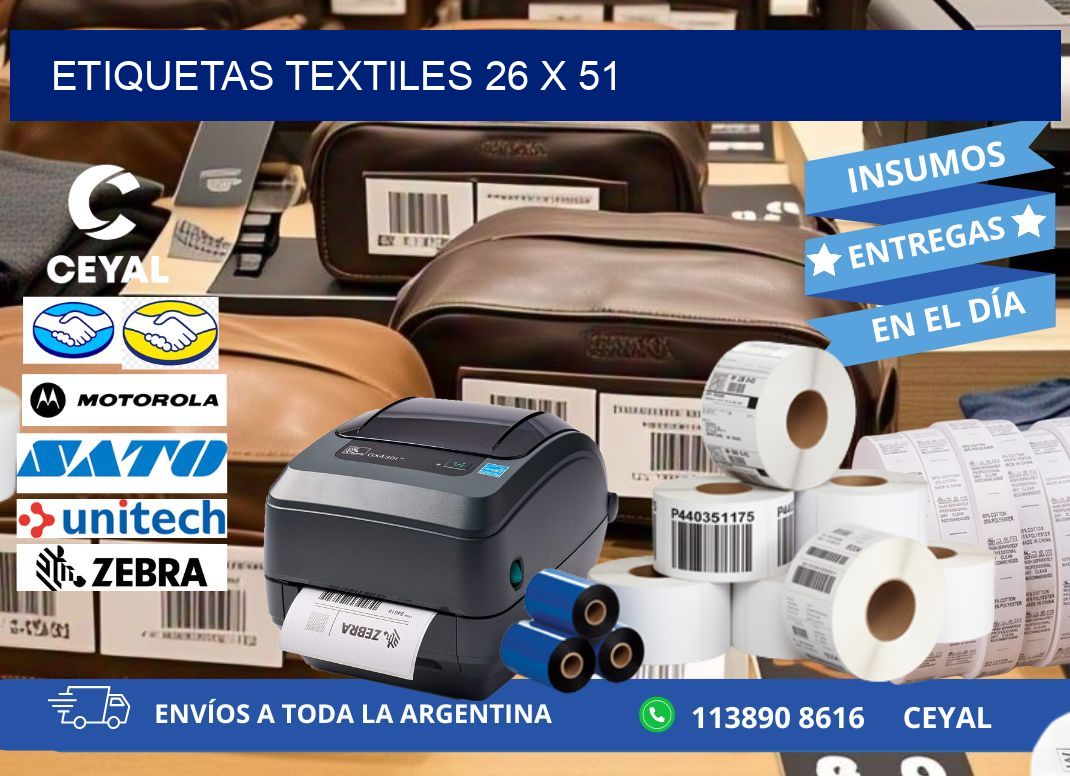 etiquetas textiles 26 x 51