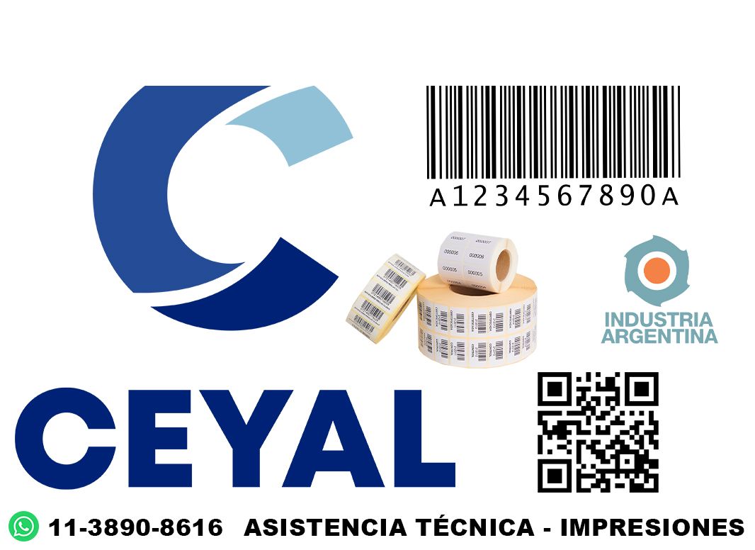 13250 Etiquetas de productos de almacén