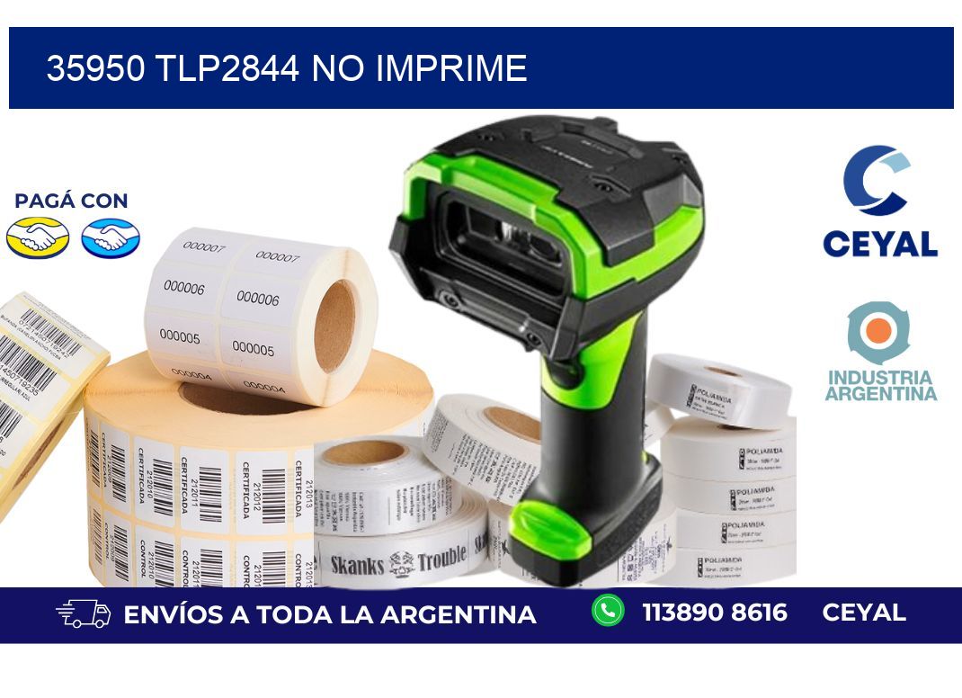 35950 TLP2844 no imprime