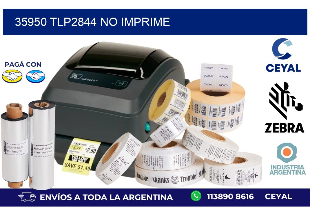 35950 TLP2844 no imprime