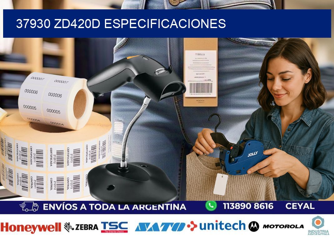 37930 ZD420d especificaciones