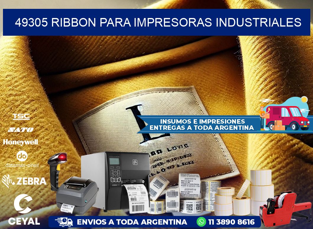 49305 Ribbon para impresoras industriales