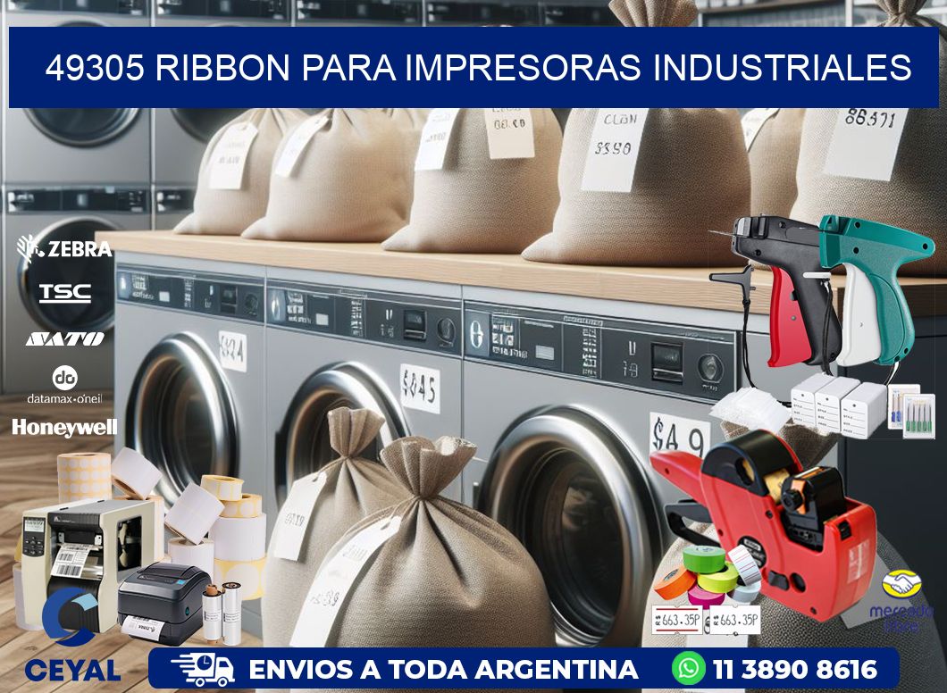 49305 Ribbon para impresoras industriales