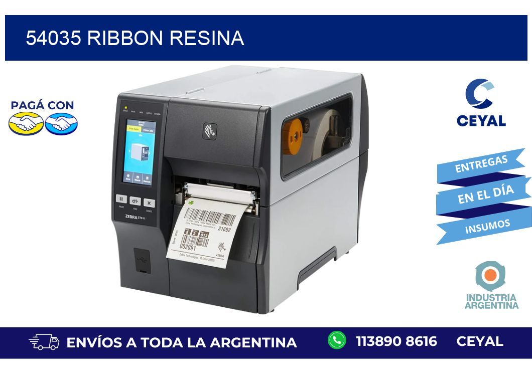 54035 Ribbon resina