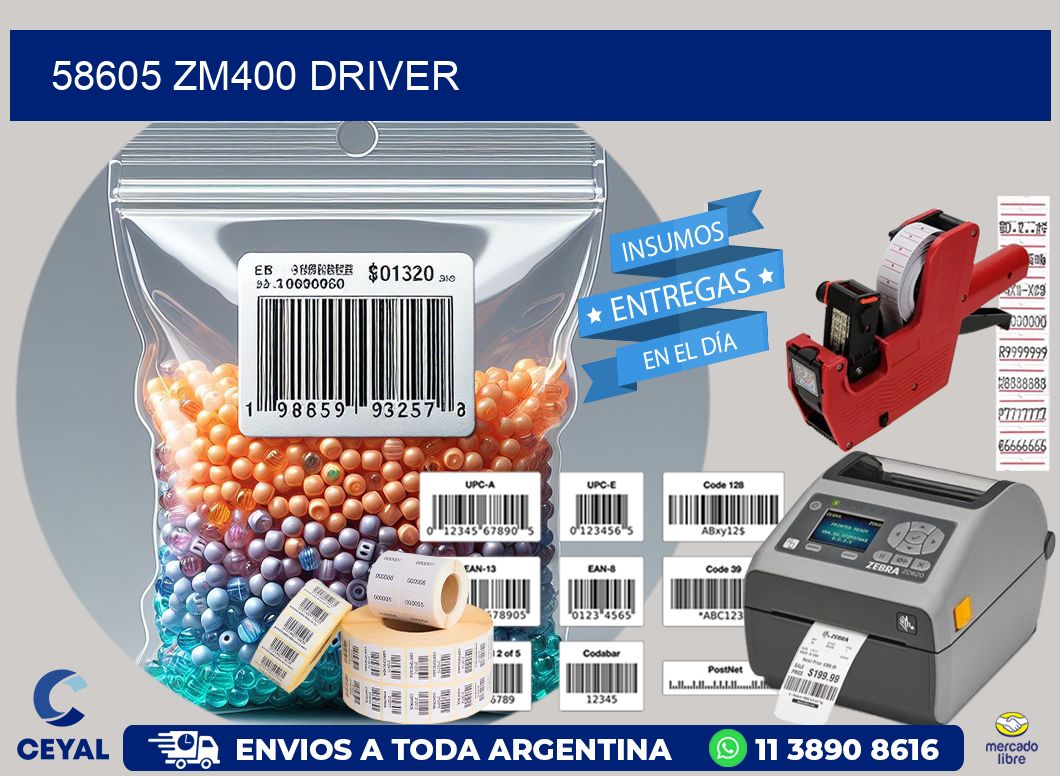 58605 ZM400 driver