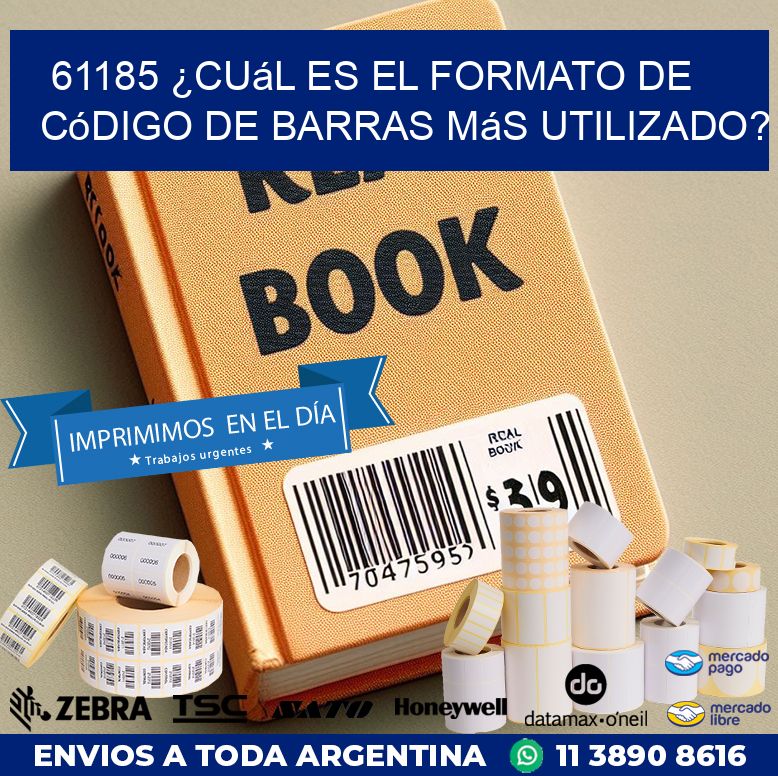 61185 ¿Cuál es el formato de código de barras más utilizado?