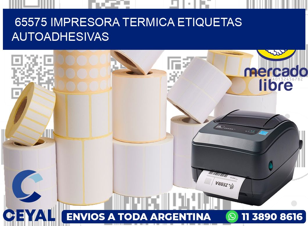 65575 Impresora termica etiquetas autoadhesivas