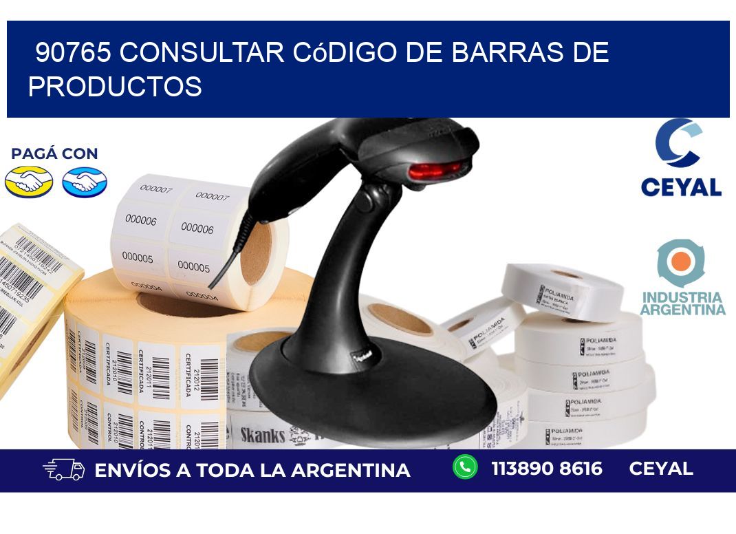 90765 Consultar código de barras de productos