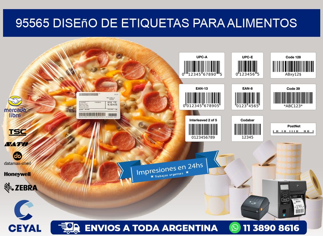 95565 Diseño de etiquetas para alimentos