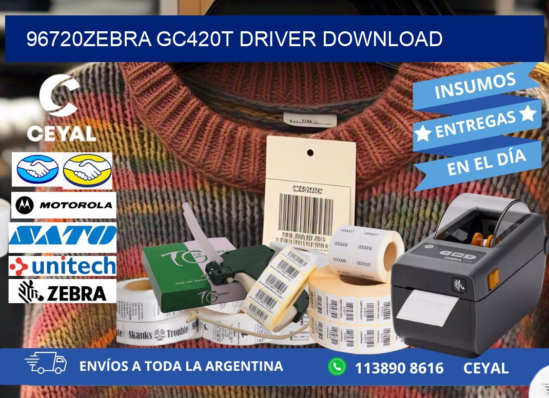 96720Zebra GC420t driver download