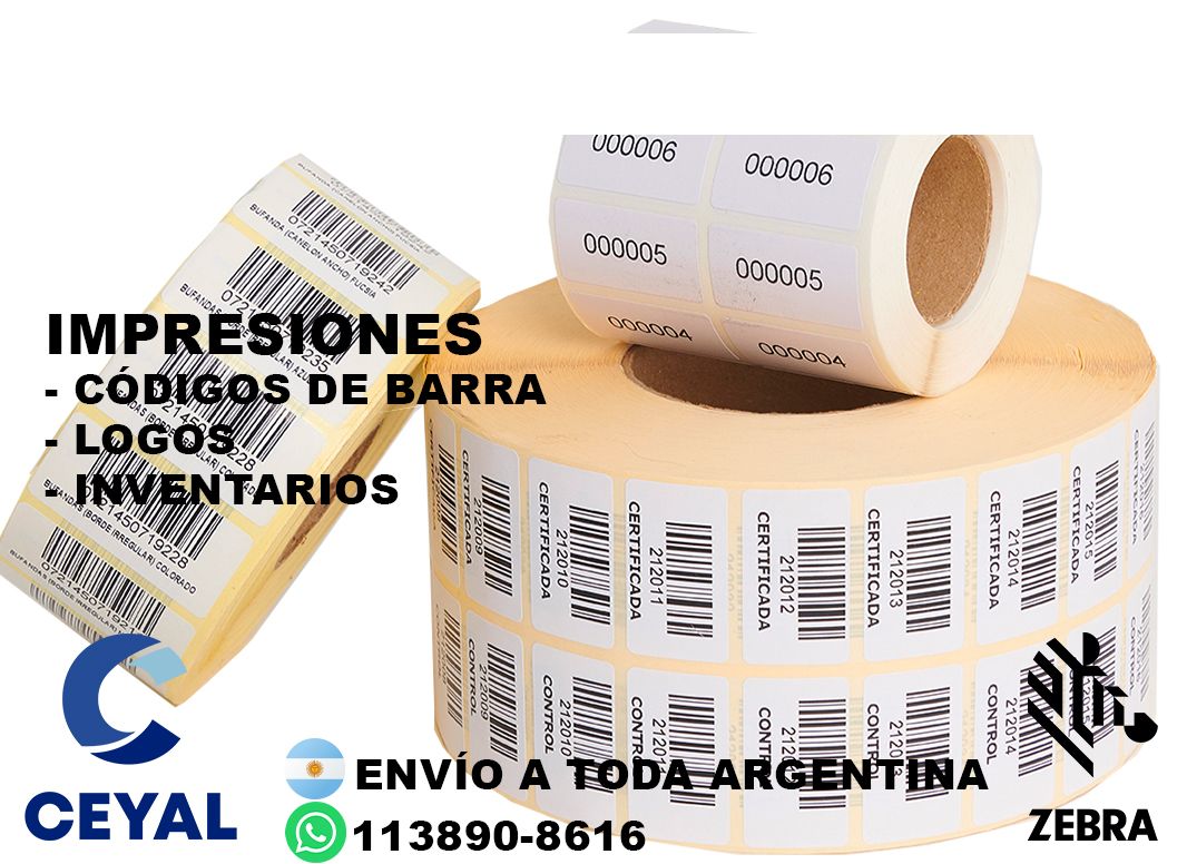 Comprar etiquetas 29 x 93 argentina