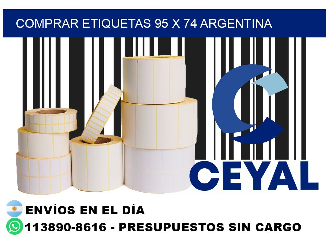 Comprar etiquetas 95 x 74 argentina