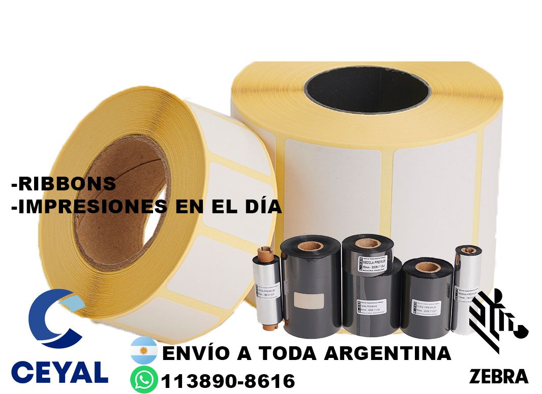 Necesito etiquetas 25 x 40 argentina
