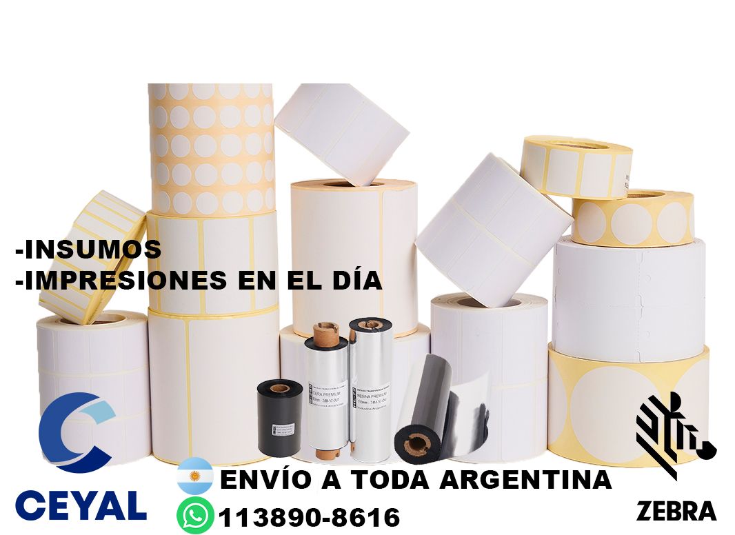 Poliamida  y etiquetas 99 x 47 argentina