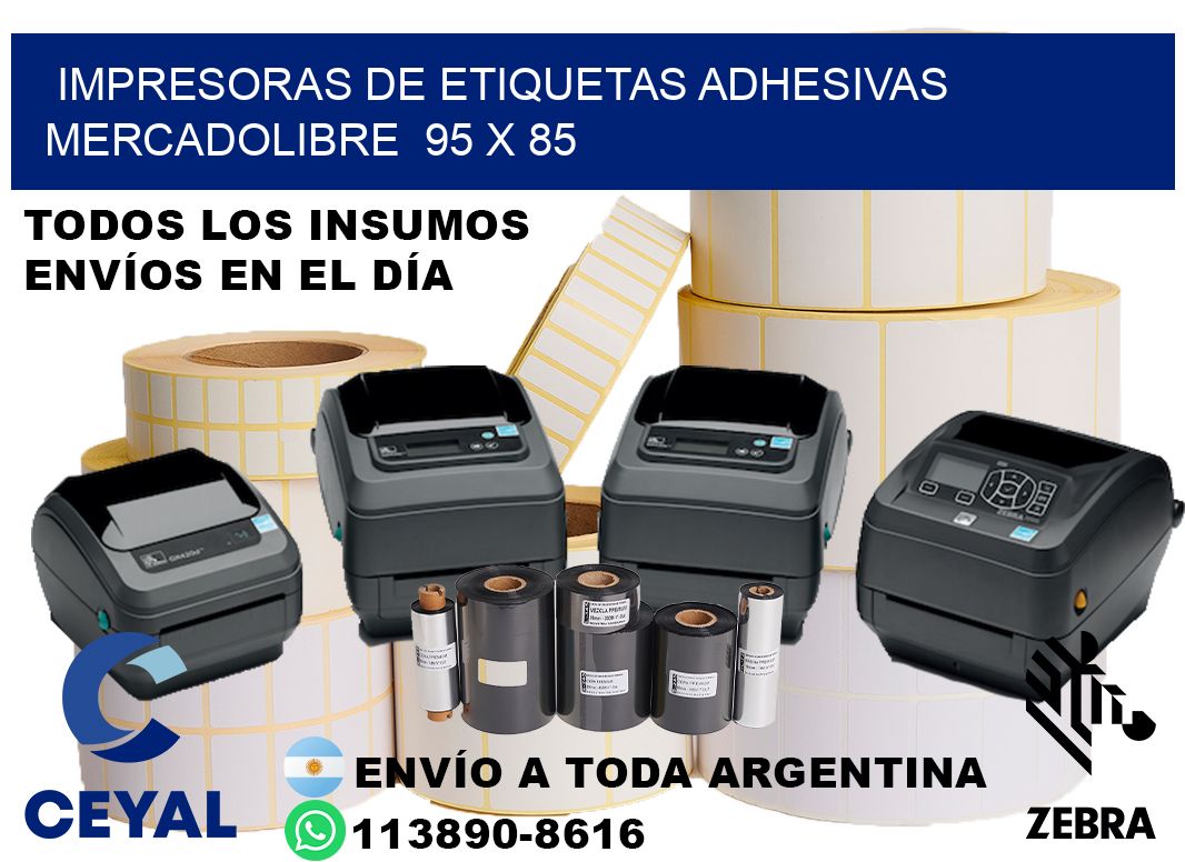 impresoras de etiquetas adhesivas mercadolibre  95 x 85