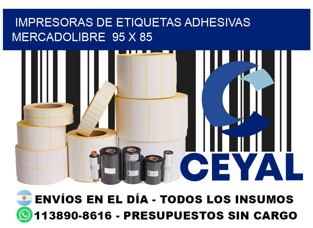 impresoras de etiquetas adhesivas mercadolibre  95 x 85