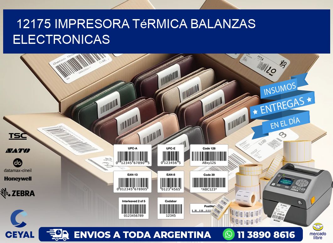 12175 impresora térmica balanzas electronicas