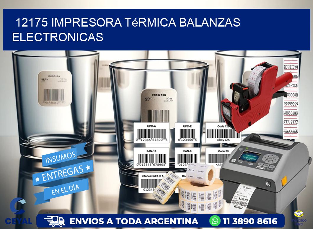 12175 impresora térmica balanzas electronicas