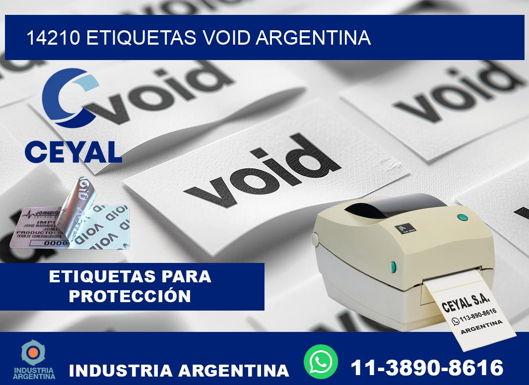 14210 etiquetas void argentina