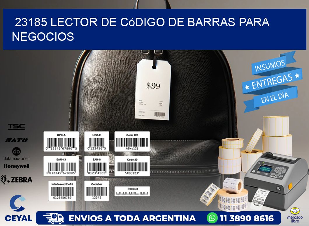 23185 Lector de código de barras para negocios