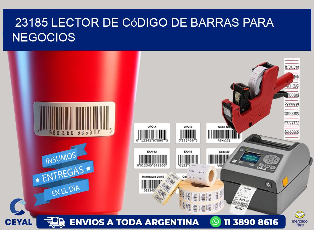 23185 Lector de código de barras para negocios