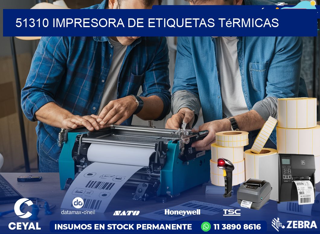51310 Impresora de etiquetas térmicas