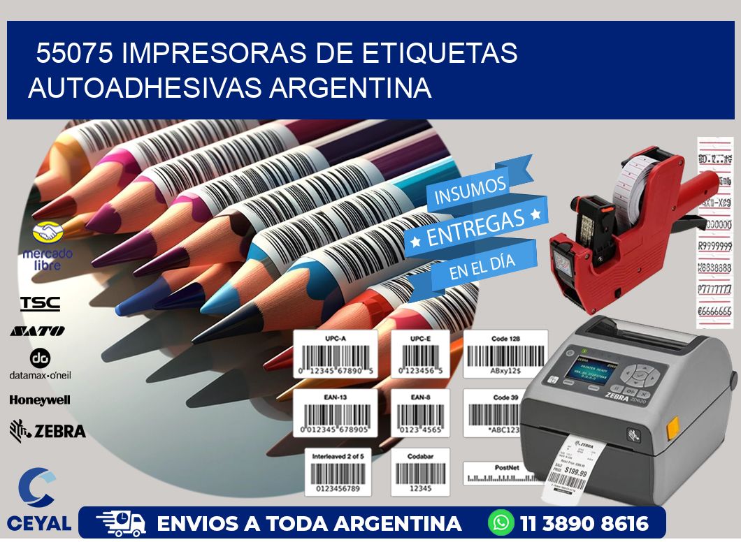 55075 Impresoras de etiquetas autoadhesivas argentina