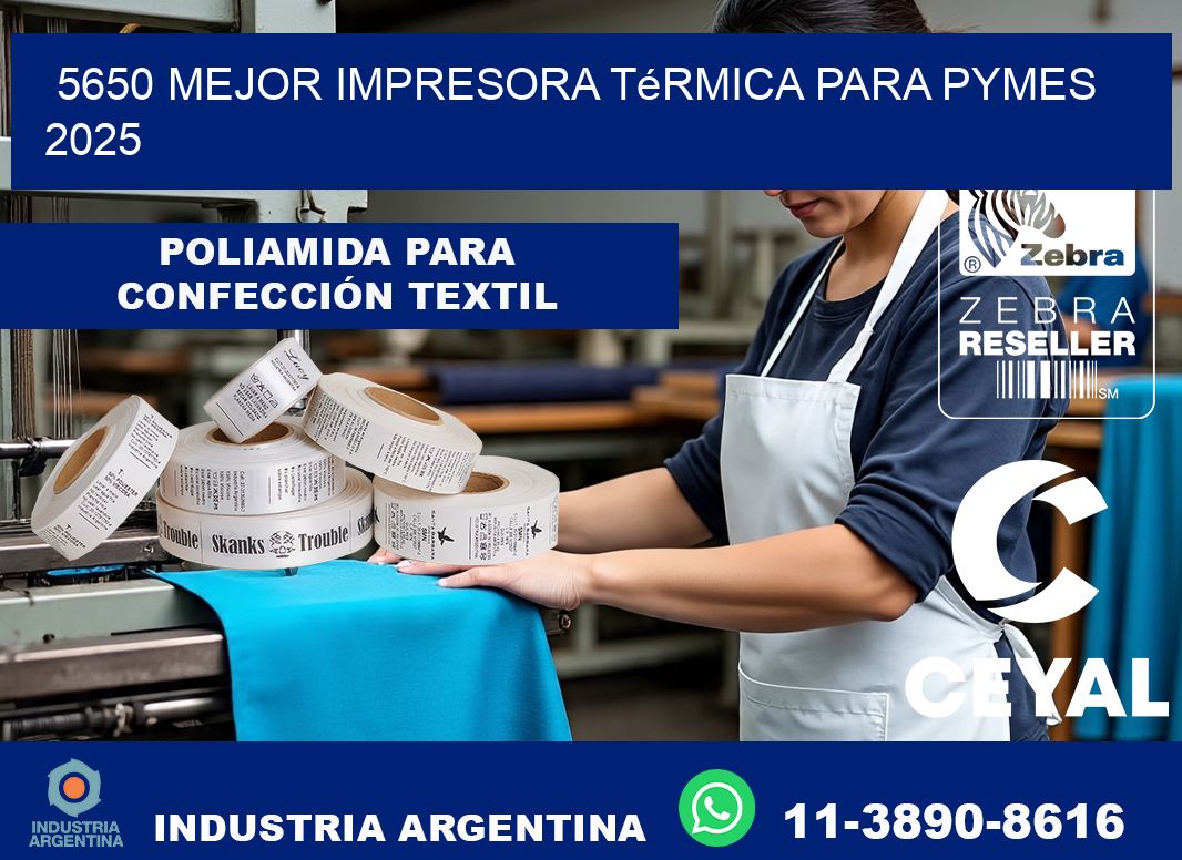 5650 mejor impresora térmica para pymes 2025