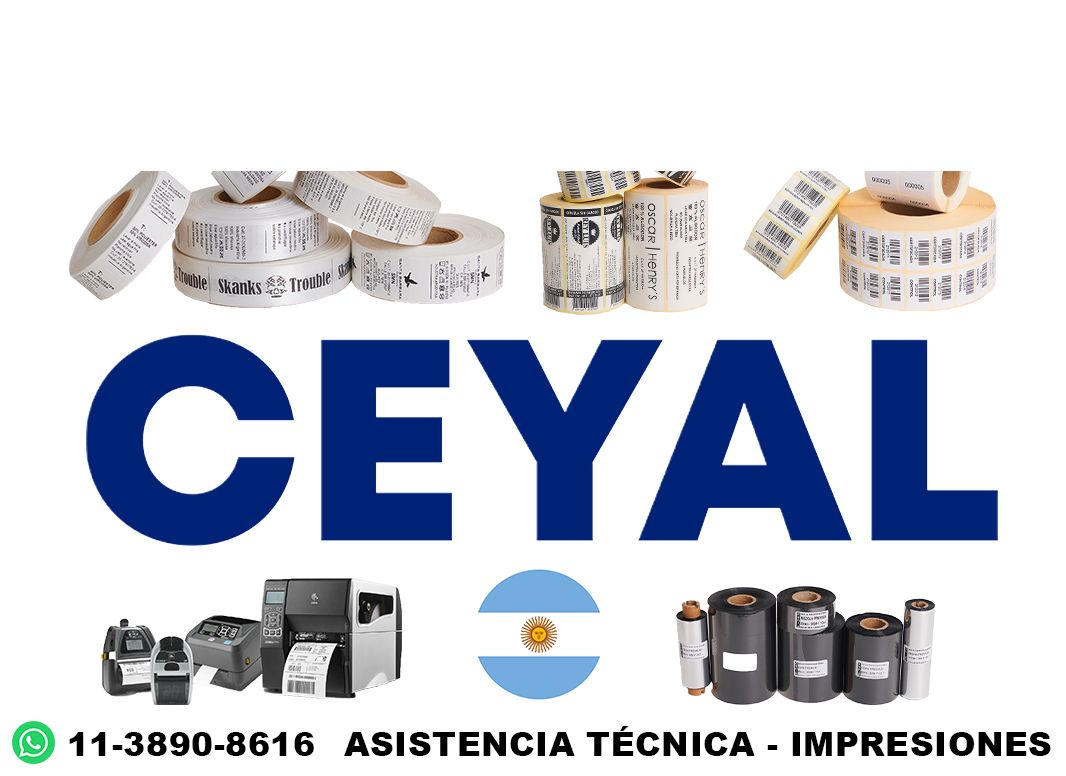 56970 cual impresora zebra sirve para etiquetas adhesivas